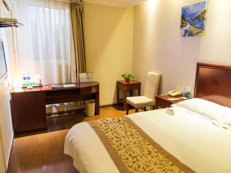 Greentree Inn Jiangsu Taizhou Jingjiang Bus Station Express Hotel Eksteriør bilde