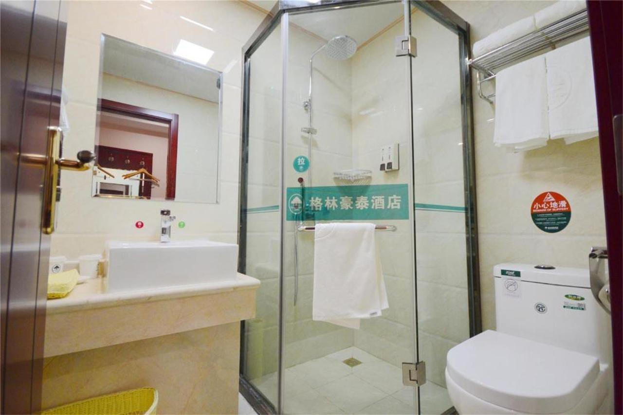 Greentree Inn Jiangsu Taizhou Jingjiang Bus Station Express Hotel Eksteriør bilde