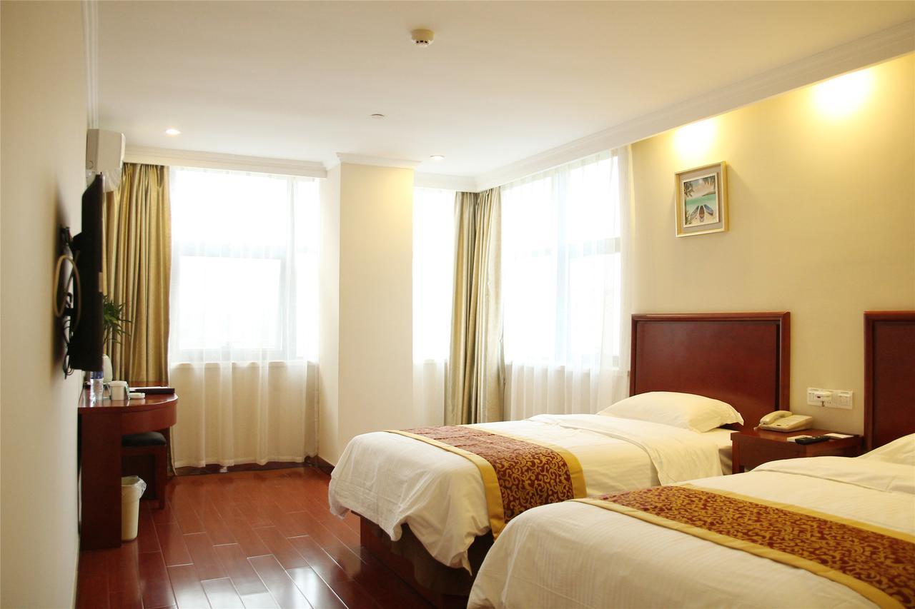 Greentree Inn Jiangsu Taizhou Jingjiang Bus Station Express Hotel Eksteriør bilde
